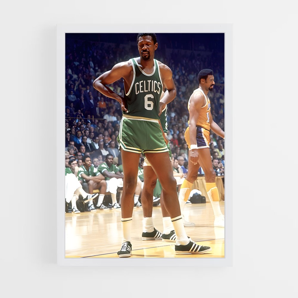 Poster Légende Verte – affiche Basketball (vue 3)